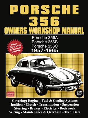 cover image of Porsche 356 Owners Workshop Manual 1957-1965